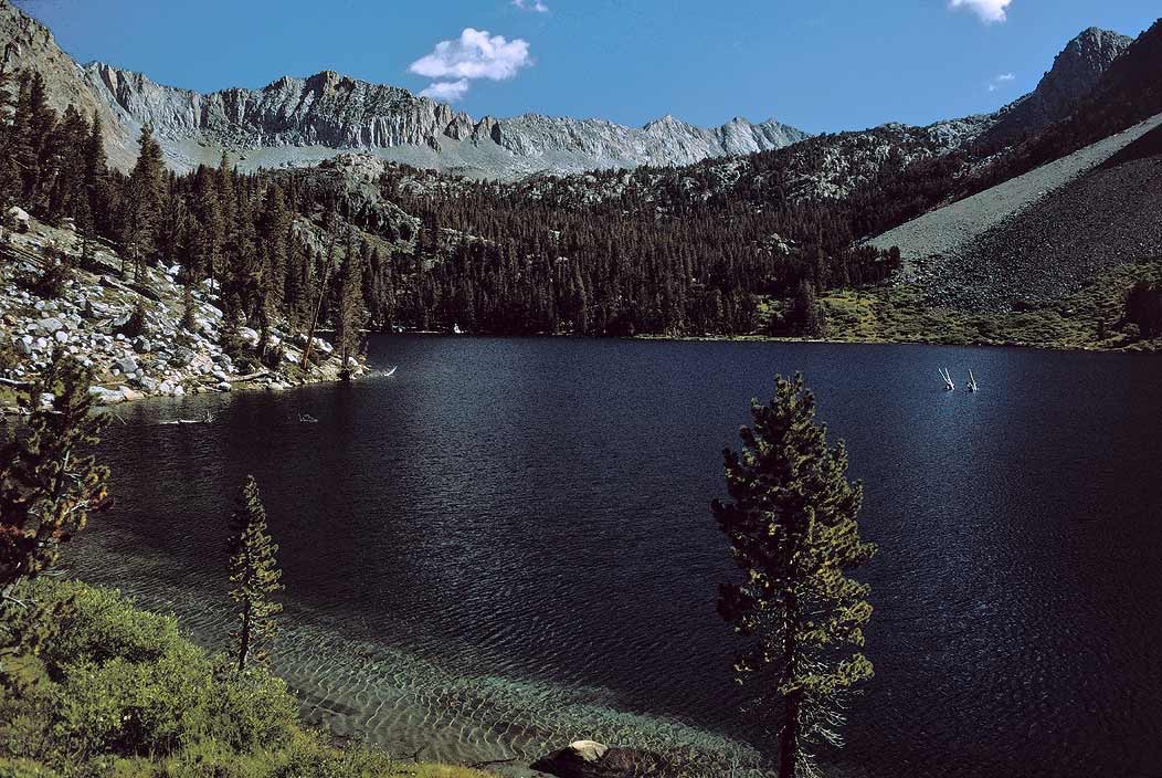 1993CA0228 ©Tim Medley - Purple Lake, John Muir/Pacific Crest Trail, John Muir Wilderness, CA