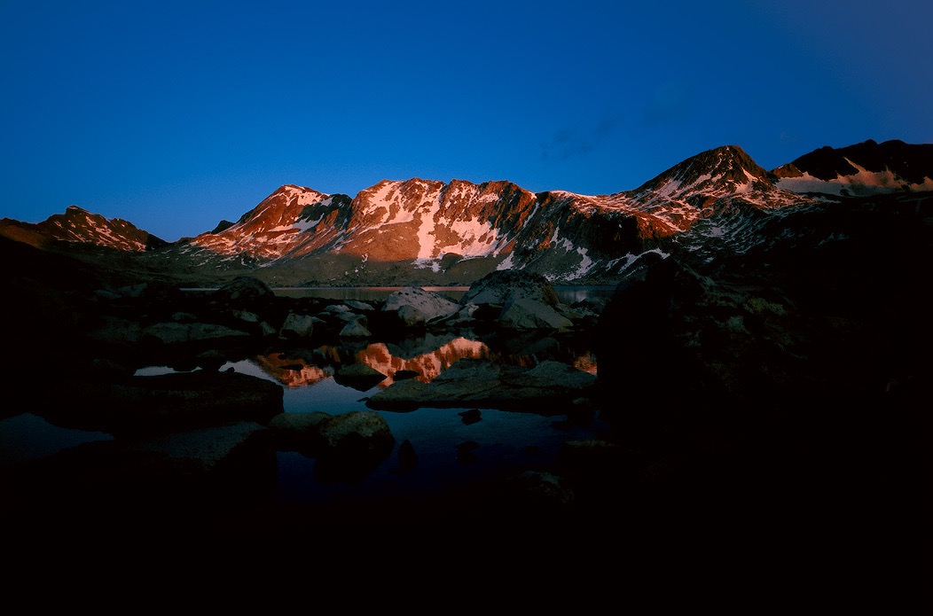 1991CA00990 ©Tim Medley - Wanda Lake, Goddard Divide, John Muir TR, Kings Canyon NP, CA