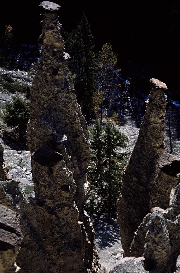 198709108 ©Tim Medley - Leanchoil Hoodoos, Yoho National Park, AB