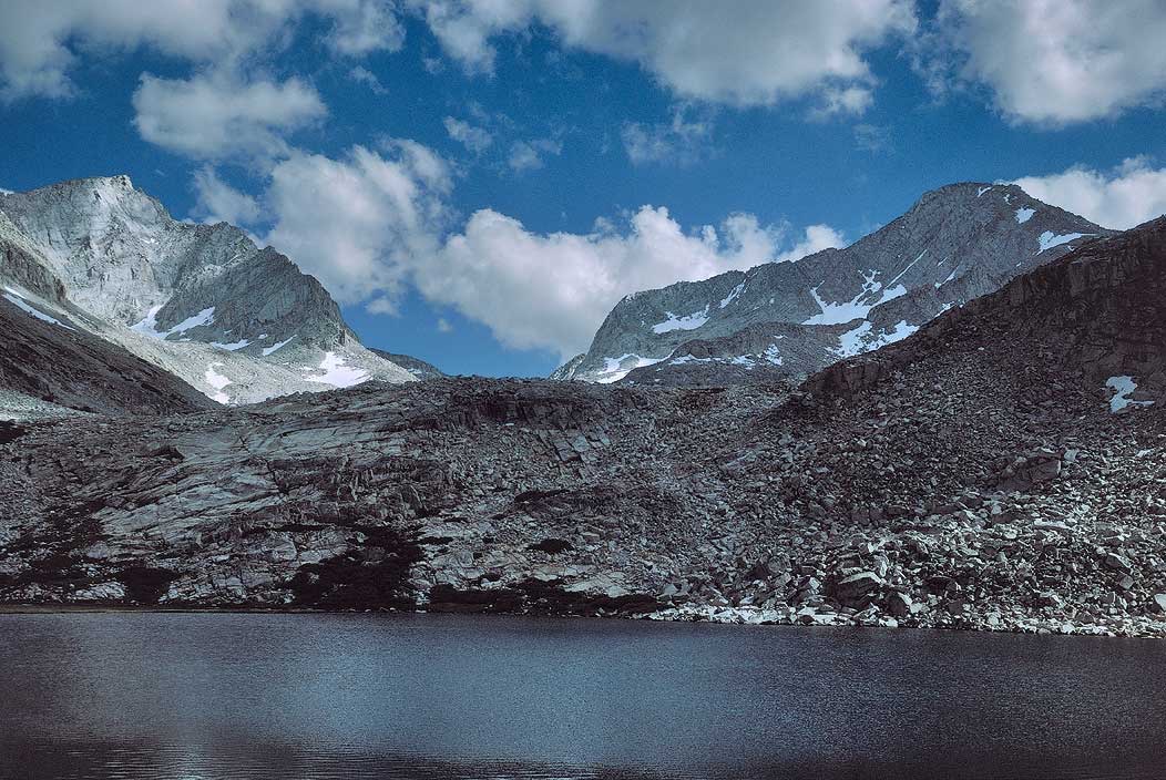 1993CA0424 ©Tim Medley - Lower Mills Creek Lake, Mount Abbot, Mount Gabb, John Muir Wilderness, CA