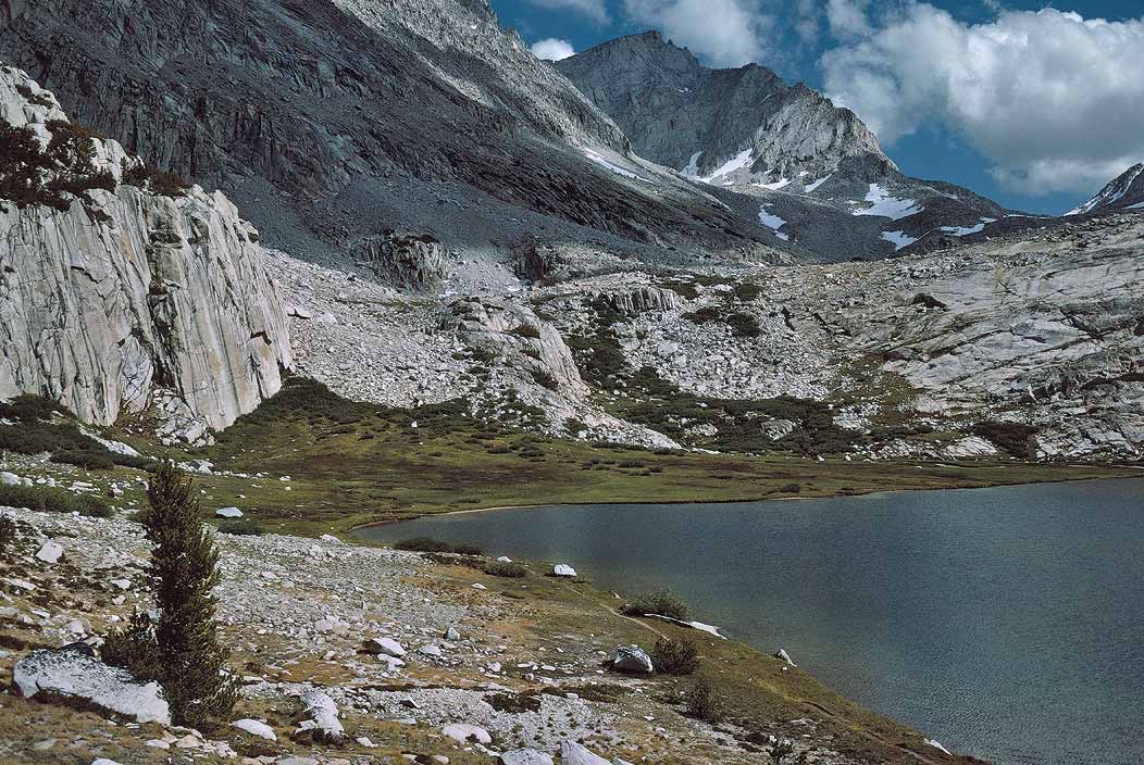 1993CA0426 ©Tim Medley - Lower Mills Creek Lake, Mount Abbot, John Muir Wilderness, CA