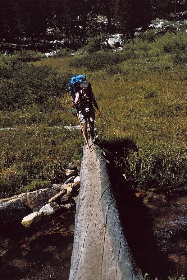 1993CA0313 ©Tim Medley - Fish Creek, Tully Hole, John Muir/Pacific Crest Trail, John Muir Wilderness, CA