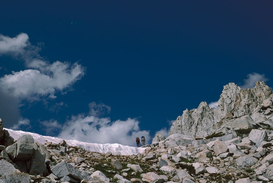 1993CA0406 ©Tim Medley - Bighorn Pass 11,250, John Muir Wilderness, CA