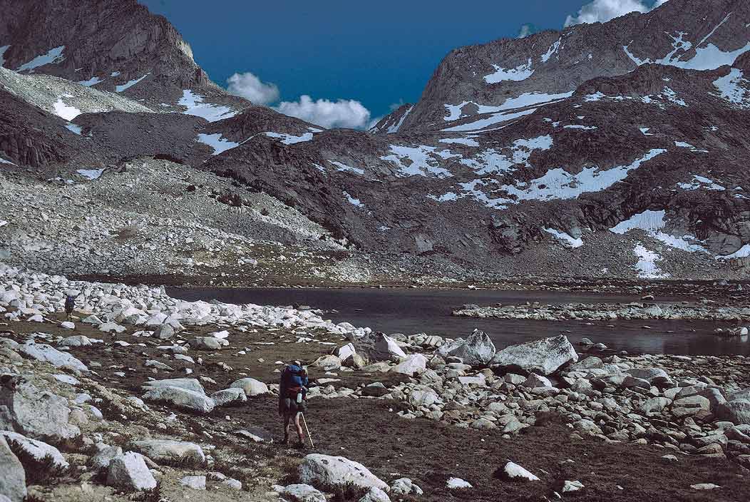 1993CA0431 ©Tim Medley - Upper Mills Creek Lake, Gabbot Pass, John Muir Wilderness, CA