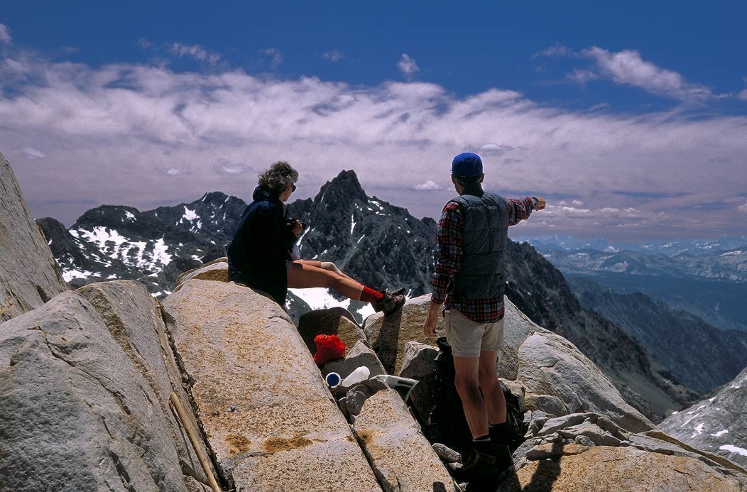 1991CA00860 ©Tim Medley - Goddard Divide, Charybdis, Kings Canyon NP, CA
