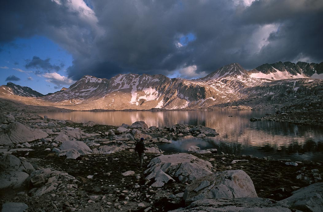 1991CA01060 ©Tim Medley - Wanda Lake, Goddard Divide, John Muir TR, Kings Canyon NP, CA