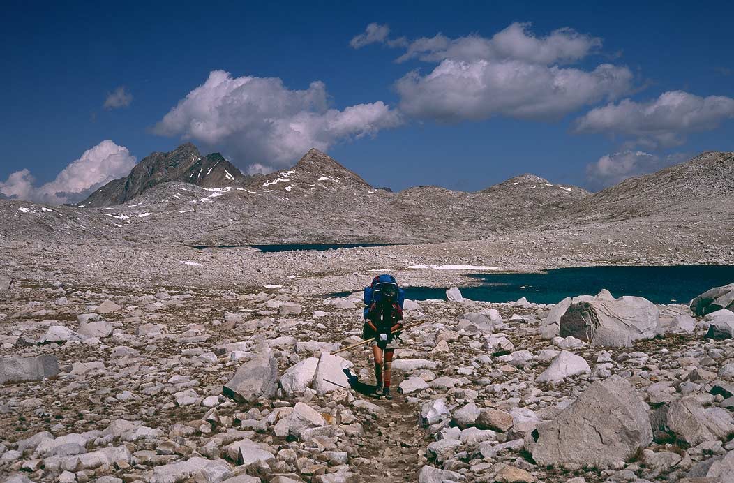 1991CA01090 ©Tim Medley - Lake McDormand, Evolution Basin, John Muir TR, Kings Canyon NP, CA