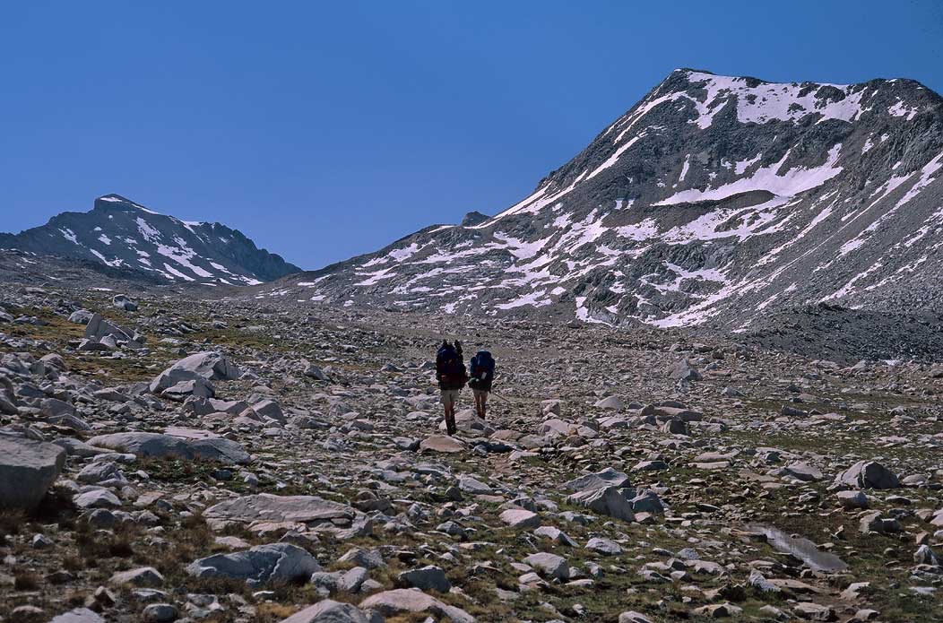 1991CA01110 ©Tim Medley - Muir Pass, Mt. Solomons, John Muir TR, Kings Canyon NP, CA