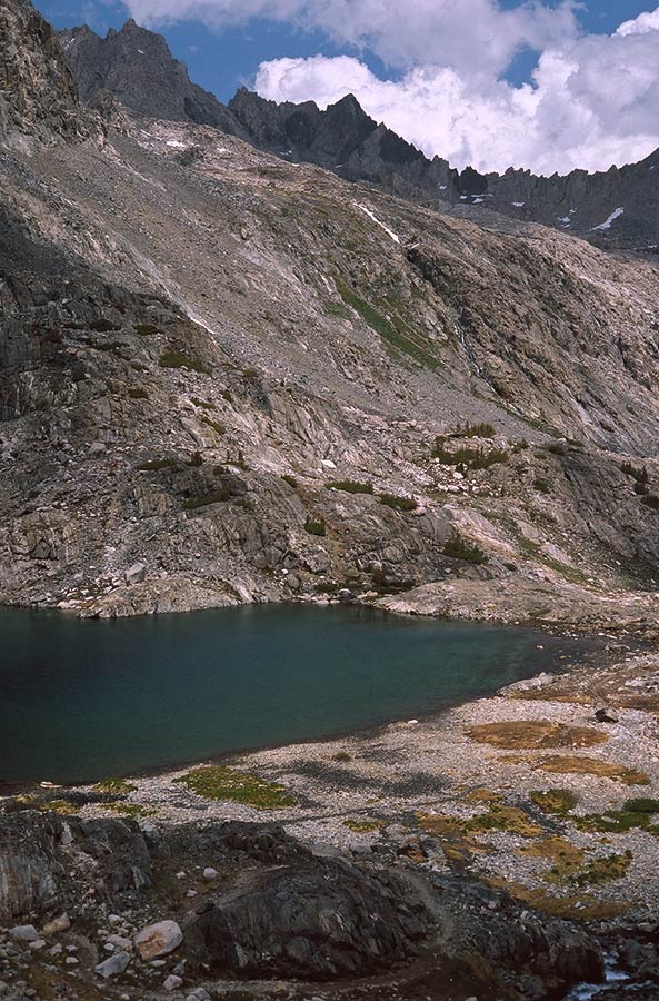 1991CA01330 ©Tim Medley - Le Conte Canyon, John Muir TR, Kings Canyon NP, CA