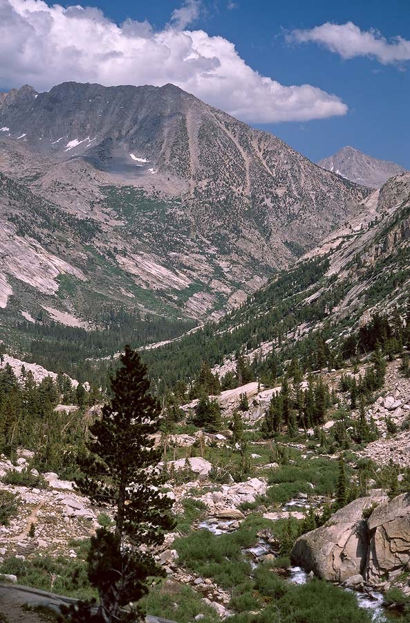 1991CA01500 ©Tim Medley - Le Conte Canyon, John Muir TR, Kings Canyon NP, CA