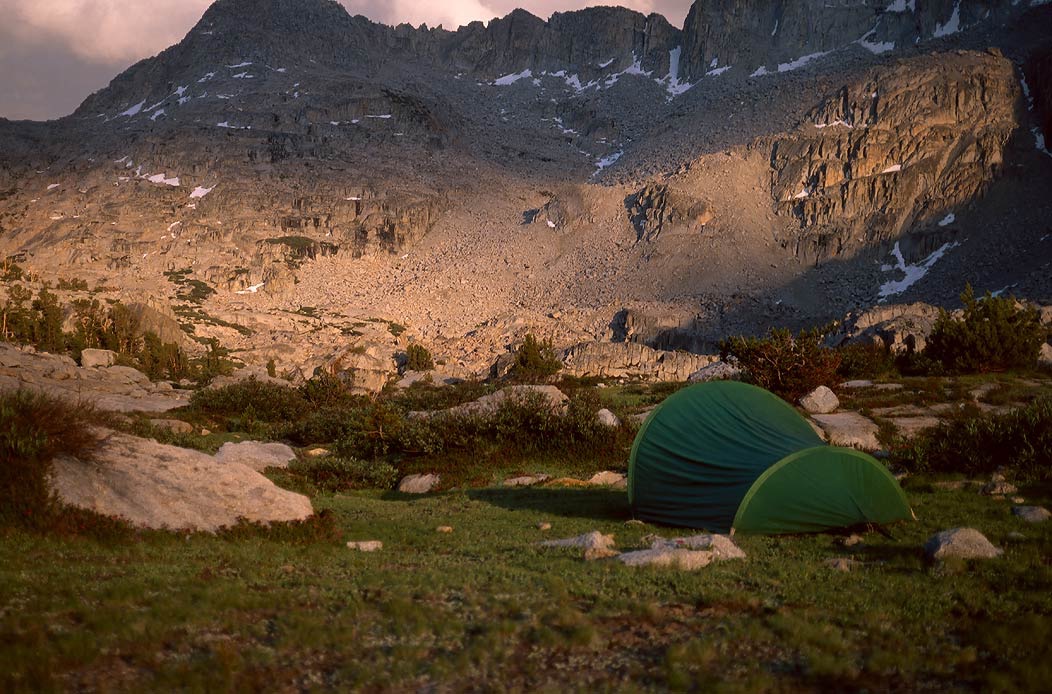 1991CA01700 ©Tim Medley - Dusy Basin, Bishop Pass TR, Kings Canyon NP, CA