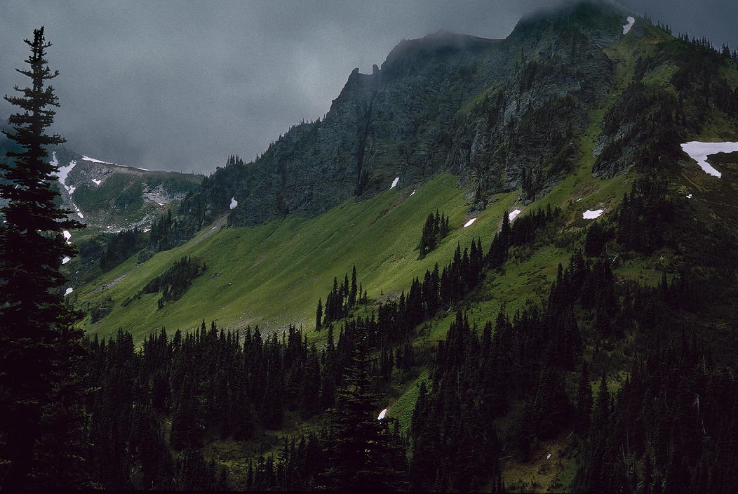 1993WA0201 &copy;Tim Medley - Buck Creek Pass, Liberty Cap, Glacier Peak WA, WA