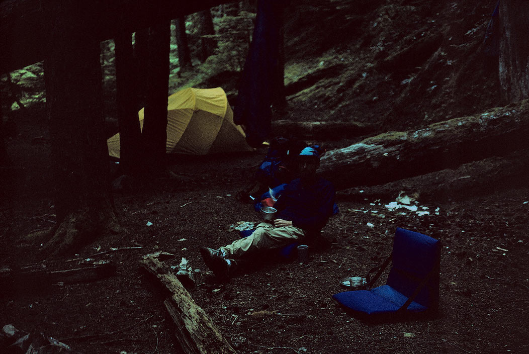 1993WA0218 &copy;Tim Medley - Pacific Crest TR, Suiattle R, Glacier Peak WA, WA