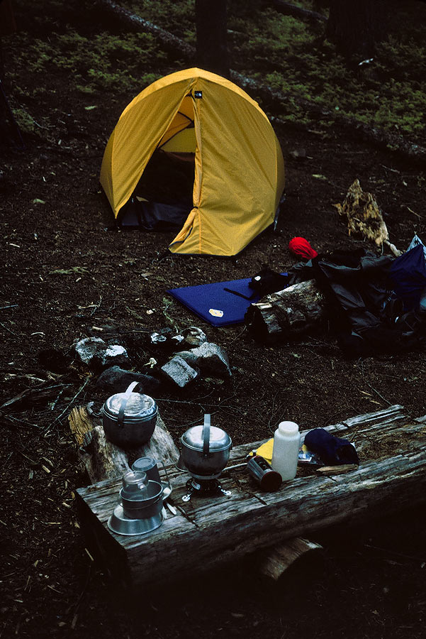 1993WA0517 &copy;Tim Medley - Miners Creek, Pacific Crest Trail, Glacier Peak Wilderness, WA
